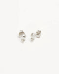 By Charlotte - Day Dreamer Stud Earrings - Silver