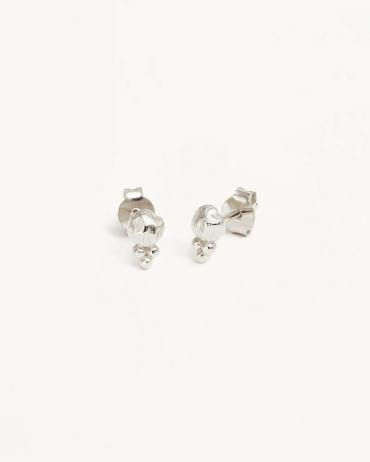 By Charlotte - Day Dreamer Stud Earrings - Silver