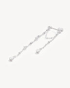 By Charlotte - Cosmic Whisper Chain Earrings - Silver
