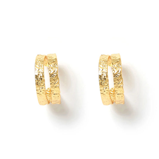 Arms Of Eve - Elodi Hoop Earrings - Gold