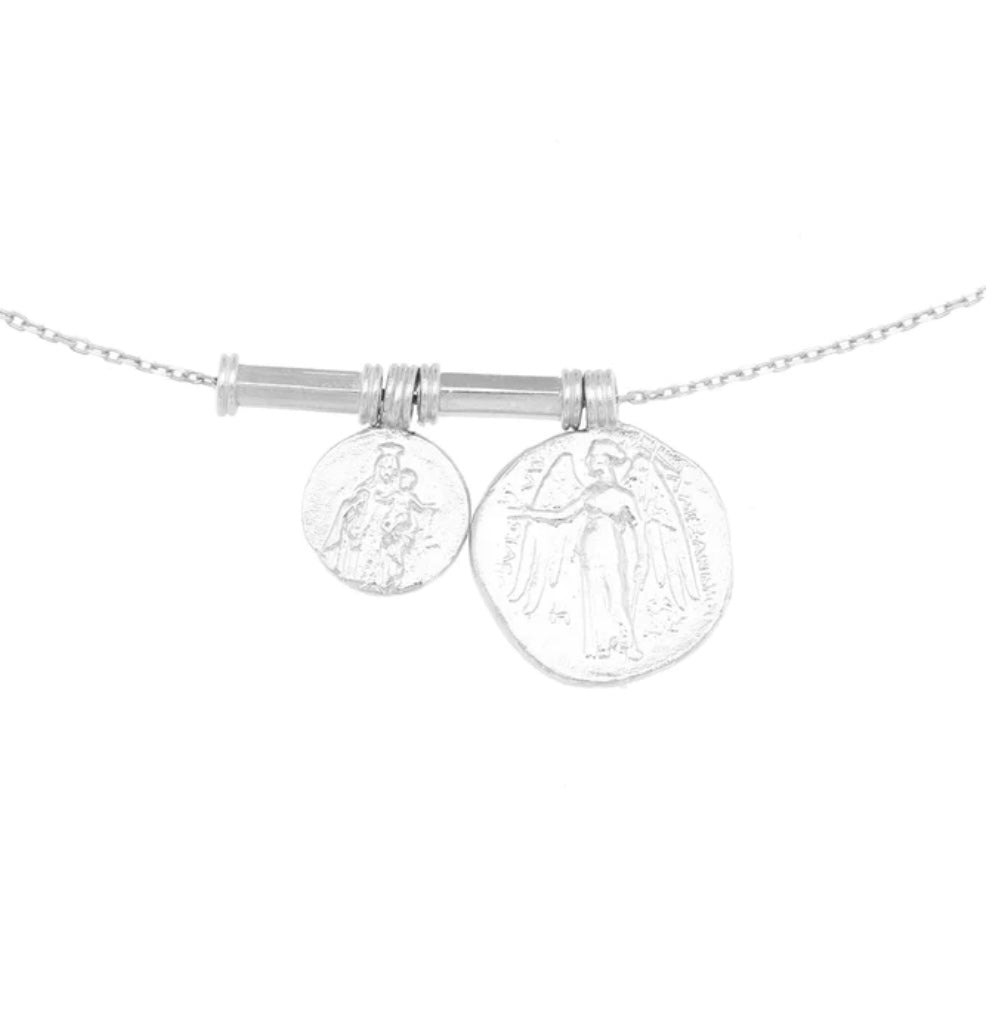 Cleopatra's Bling - Angelus Necklace - Silver
