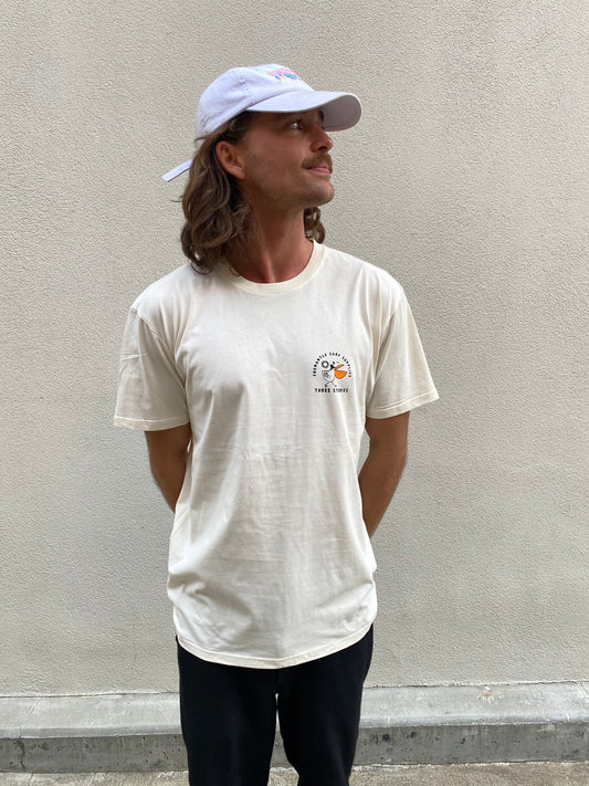 Three Stories - Supply Tee - Ecru