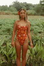 Inner Relm - Kindness One Piece - Red Flower