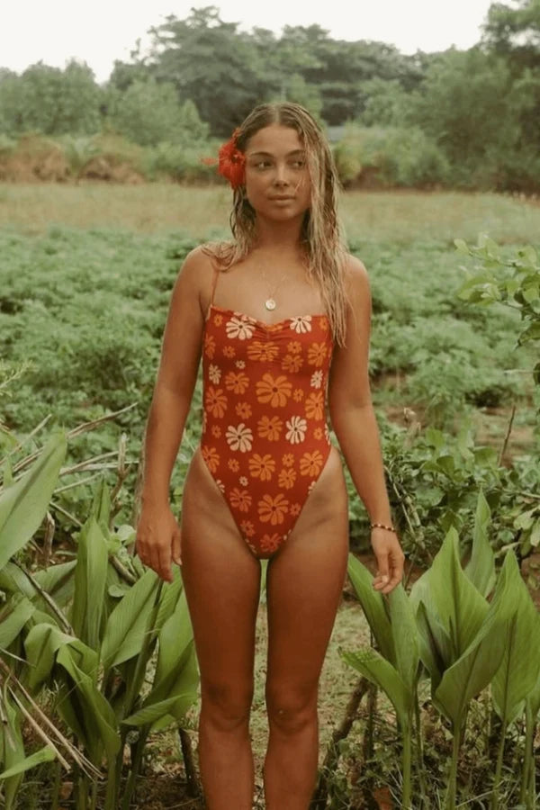 Inner Relm - Kindness One Piece - Red Flower