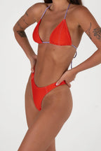 Inner Relm - Too Busy Triangle Top & Its Me Bottoms - Red