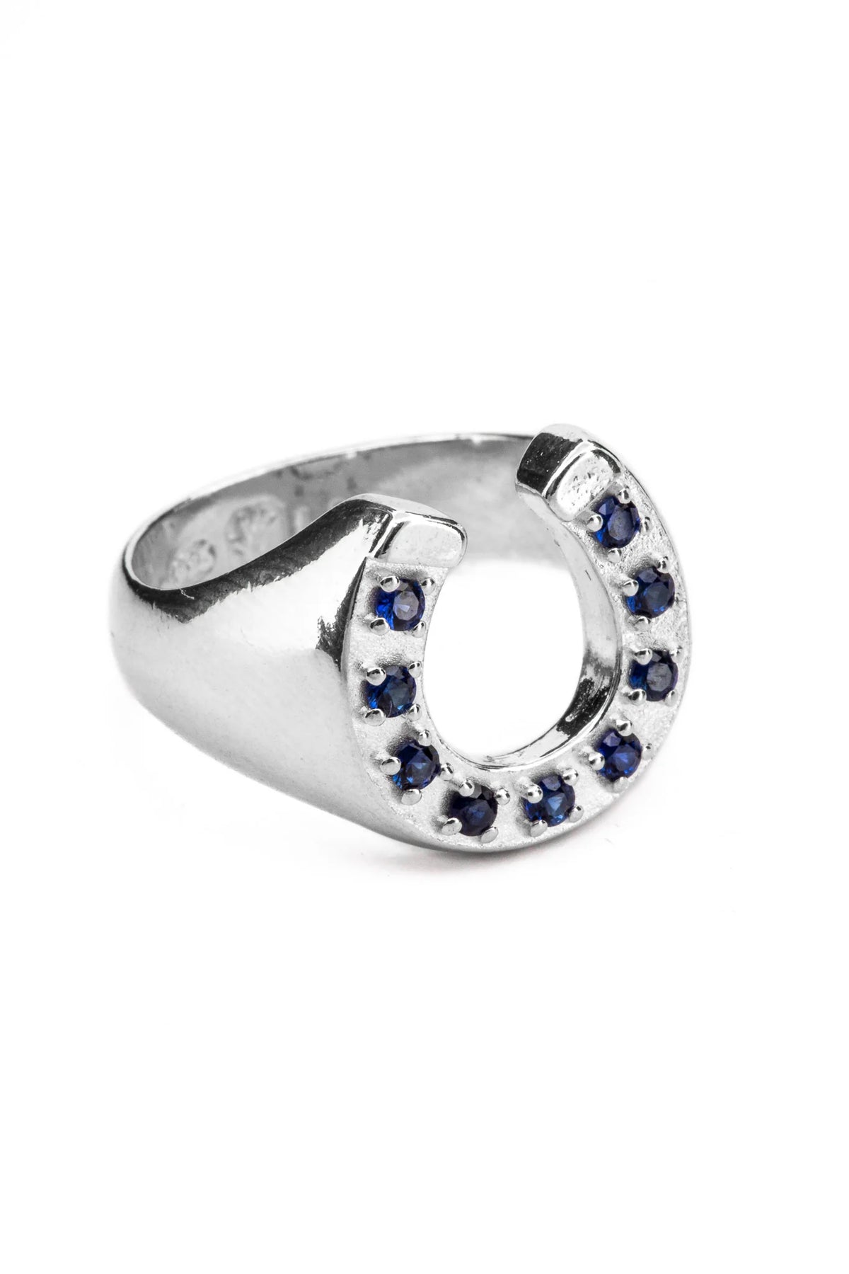 Lox & Chain - Good Luck Ring - Sapphire