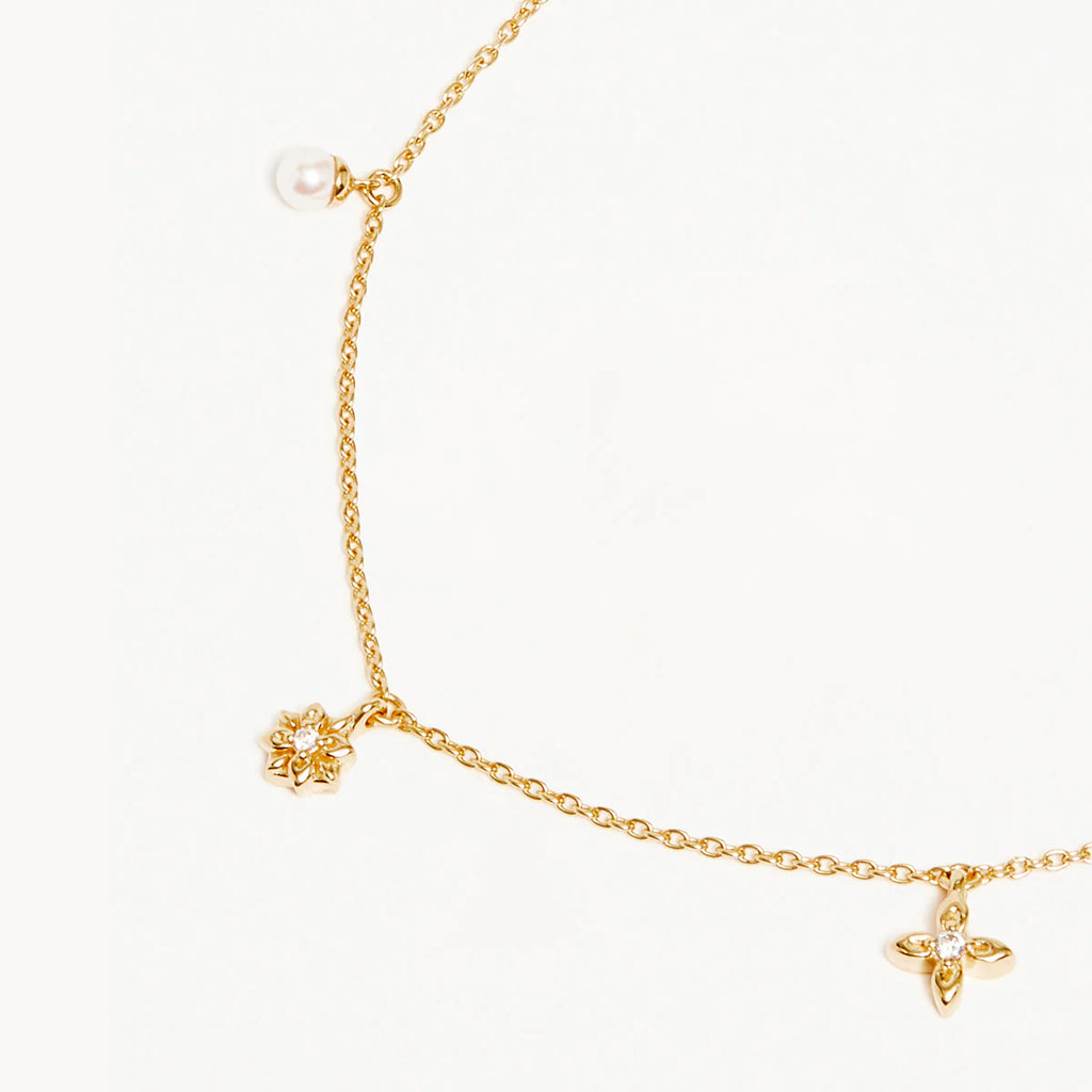 By Charlotte - Live In Peace Choker - Gold