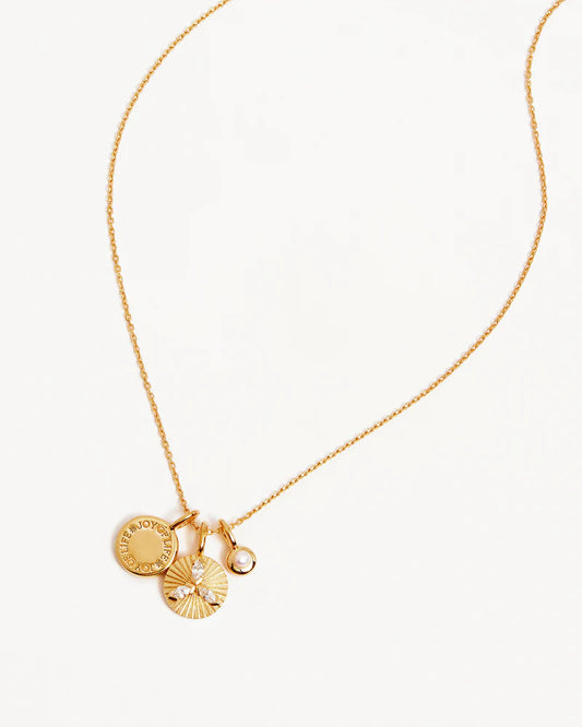 By Charlotte - Joy Necklace - Gold