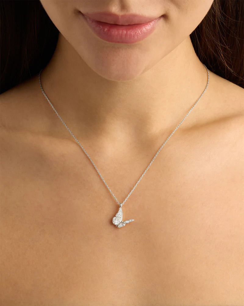 By Charlotte - Wanderlust Necklace - Silver