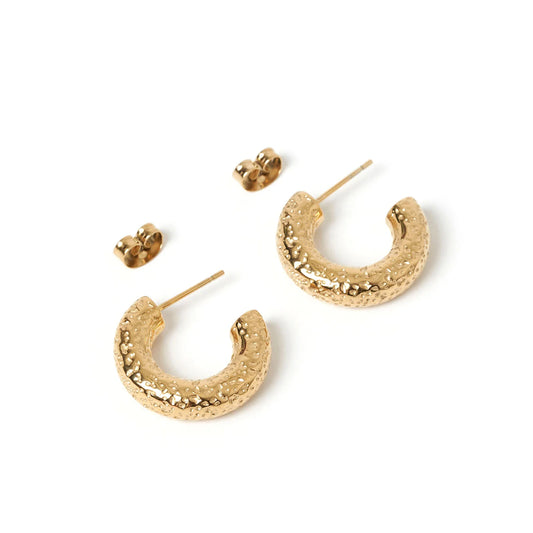 Arms Of Eve - Osher Hoop Earrings - Gold