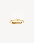 By Charlotte - Lover Thin Ring - Gold