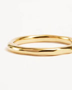 By Charlotte - Lover Thin Ring - Gold