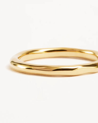 By Charlotte - Lover Thin Ring - Gold