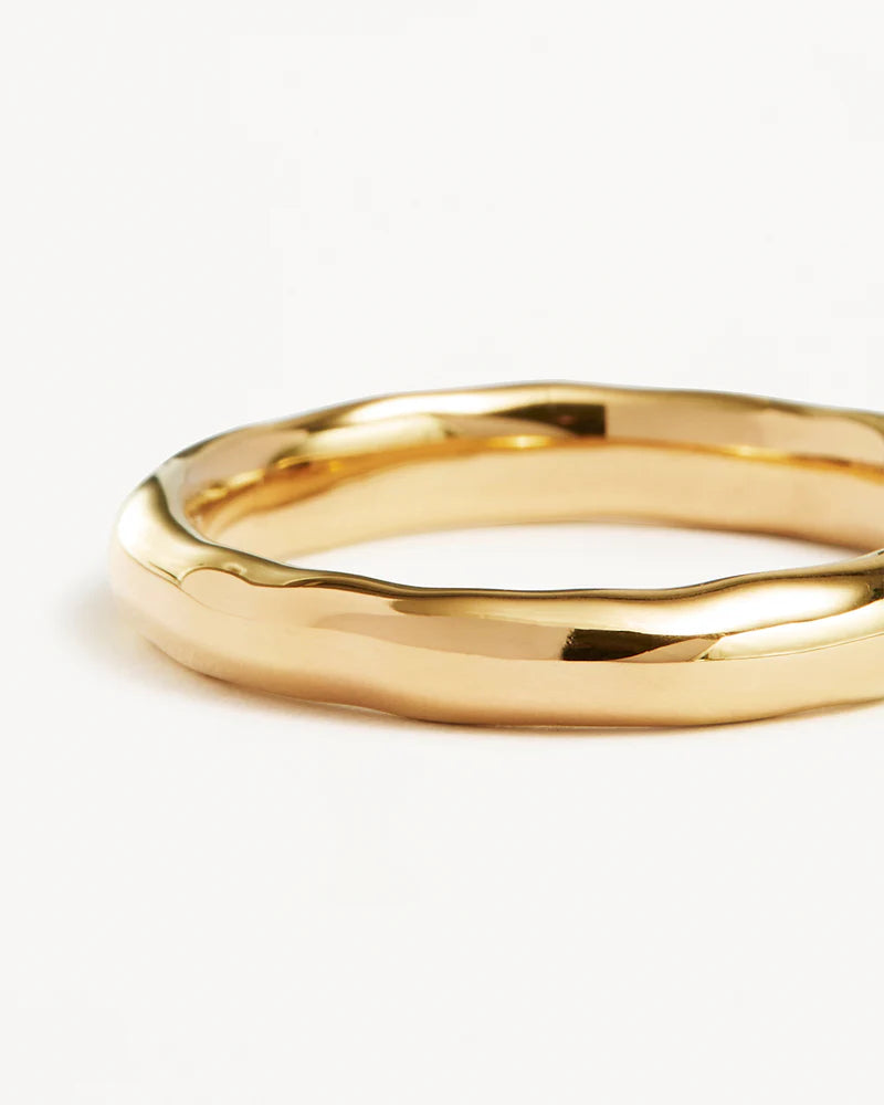 By Charlotte - Lover Medium Ring - Gold