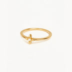 By Charlotte - Live In Light Ring - Gold