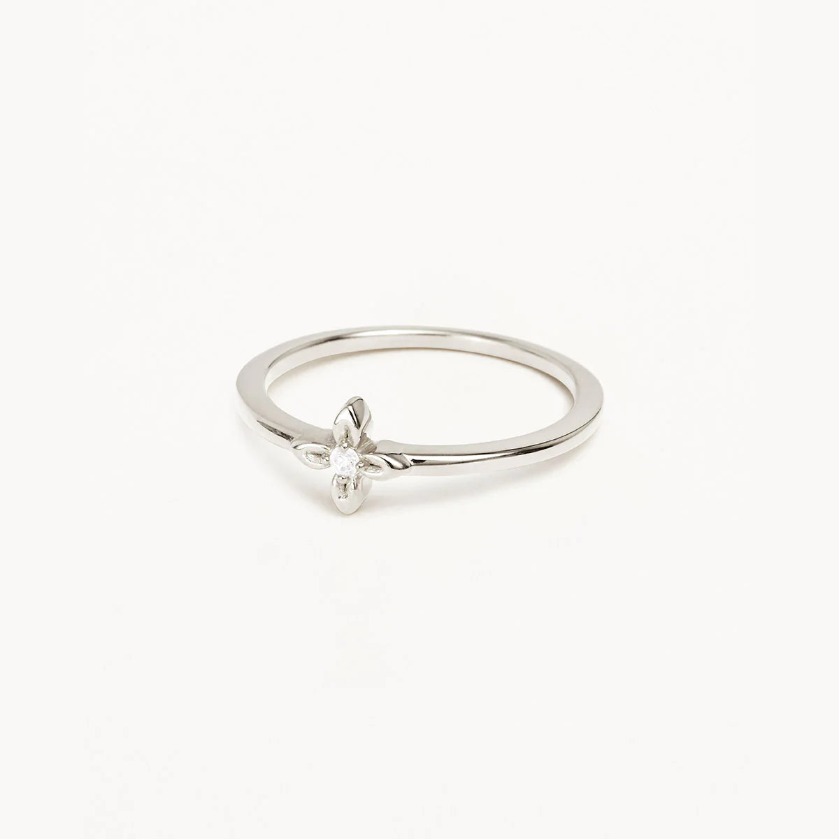 By Charlotte - Live In Light Ring - Silver