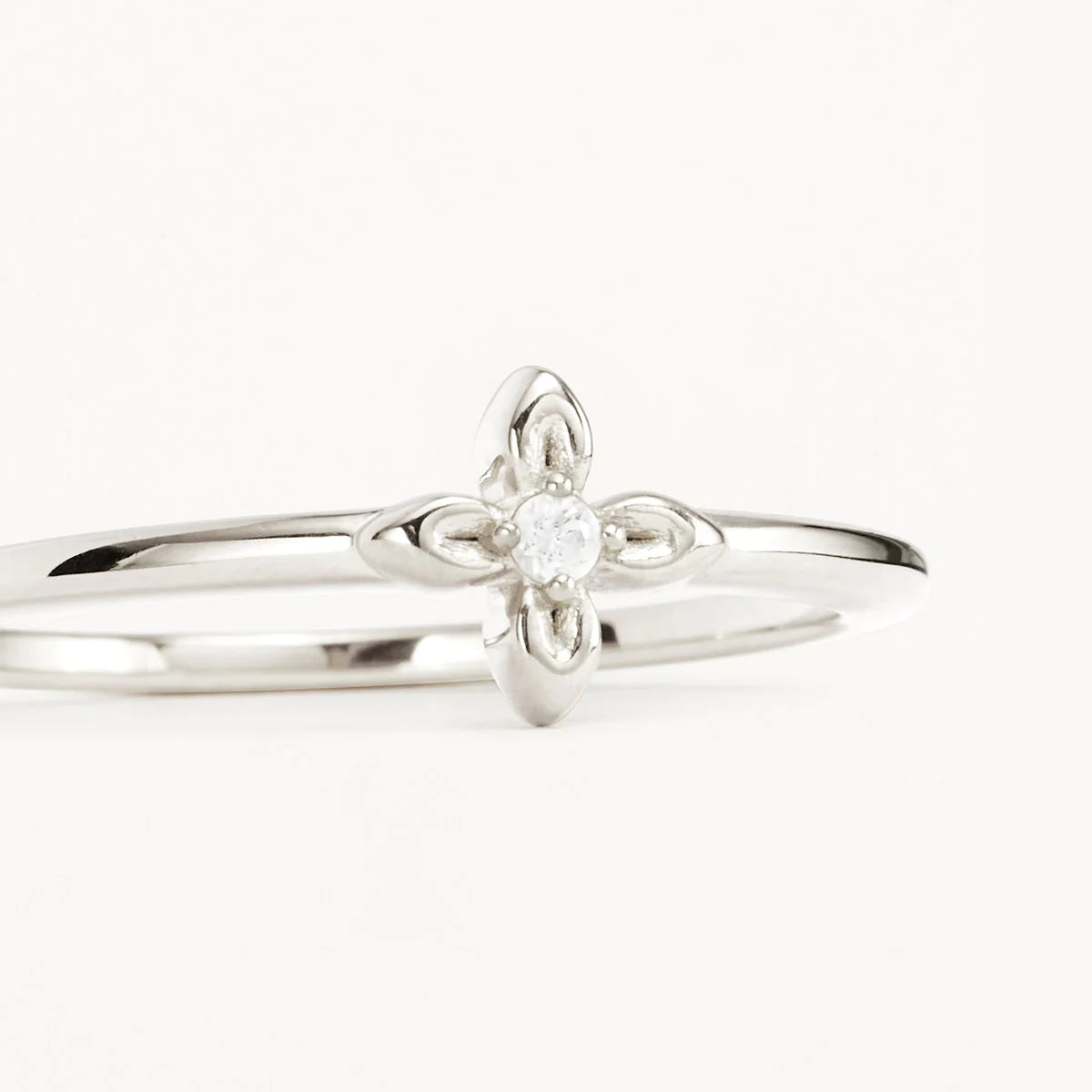 By Charlotte - Live In Light Ring - Silver