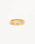 By Charlotte - Infinite Light Ring - Gold