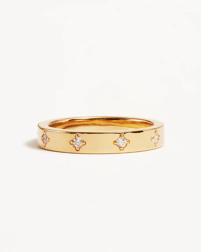 By Charlotte - Infinite Light Ring - Gold