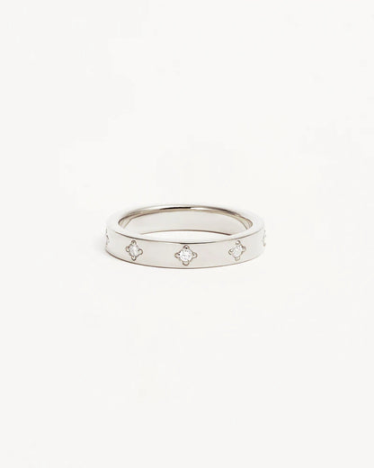 By Charlotte - Infinite Light Ring - Silver
