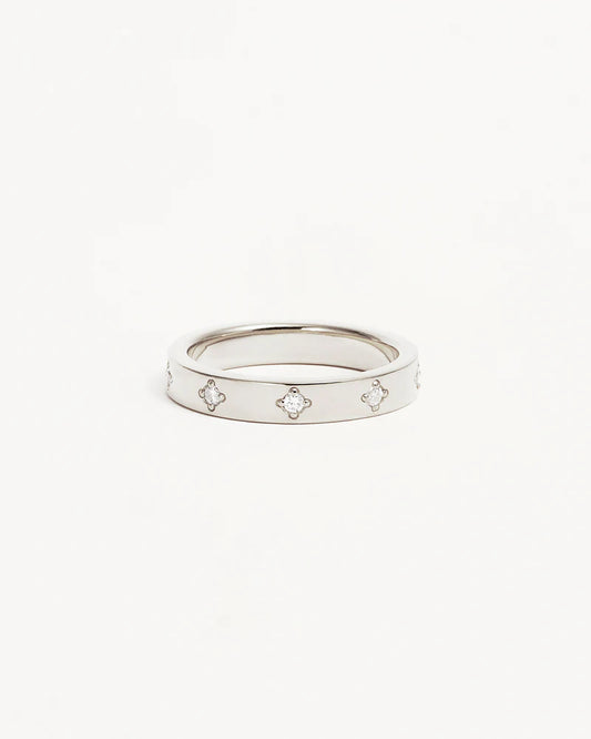 By Charlotte - Infinite Light Ring - Silver