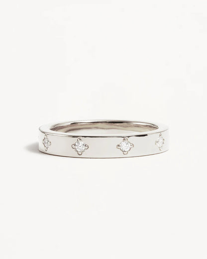 By Charlotte - Infinite Light Ring - Silver