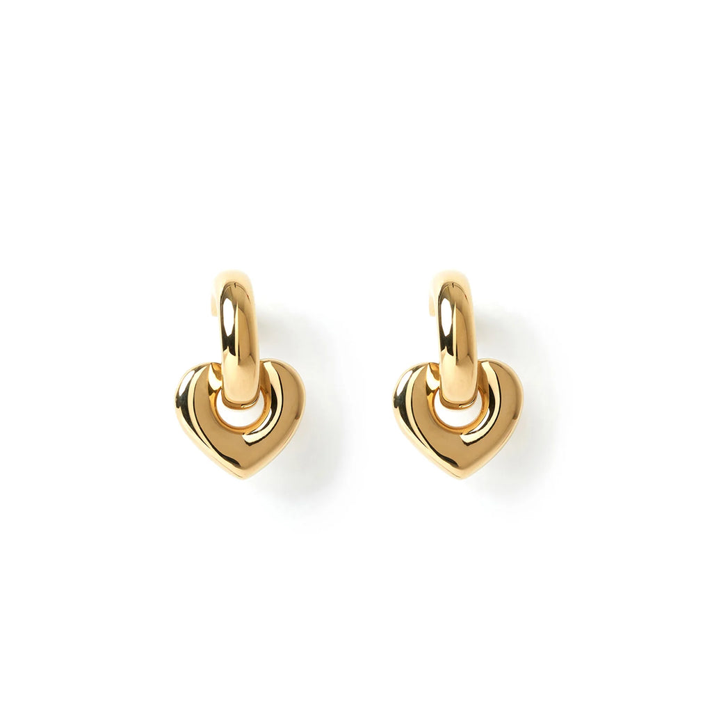 Arms Of Eve - Te Amo Earrings - Gold