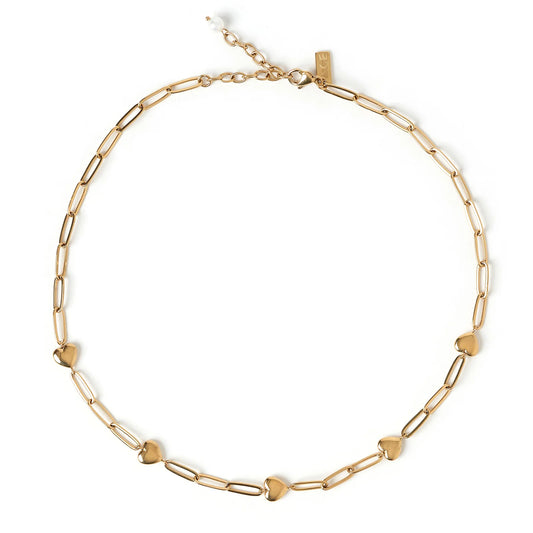 Arms Of Eve - Lev Heart Necklace - Gold