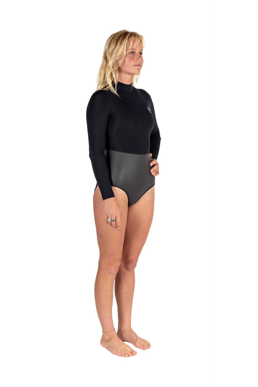 Atmosea - Back Zip Springsuit - Black