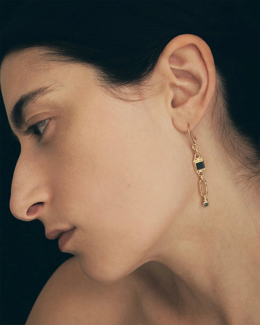 Temple Of The Sun - Adara Earrings - Gold