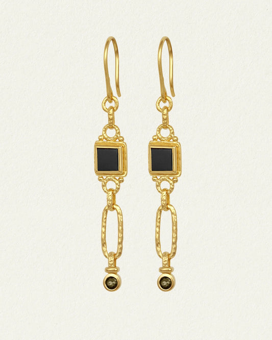 Temple Of The Sun - Adara Earrings - Gold