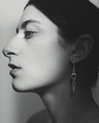 Temple Of The Sun - Adara Earrings - Silver