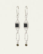 Temple Of The Sun - Adara Earrings - Silver