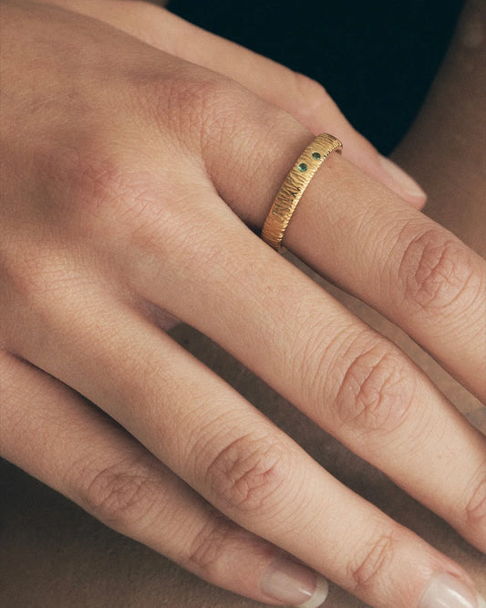 Temple of the Sun - Agave Ring - Gold