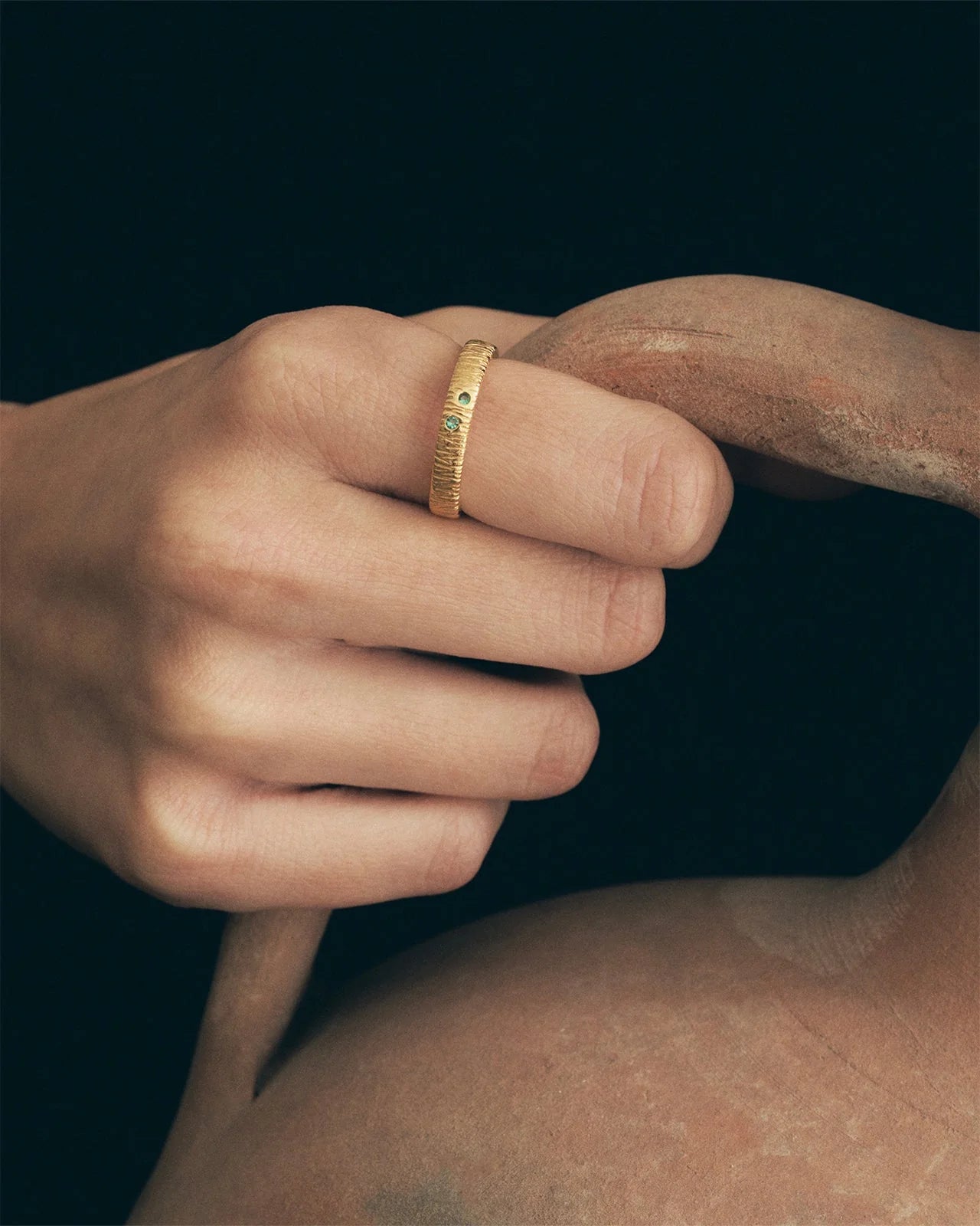 Temple of the Sun - Agave Ring - Gold