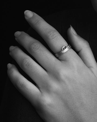 Temple Of The Sun - Alessandra Ring - Silver
