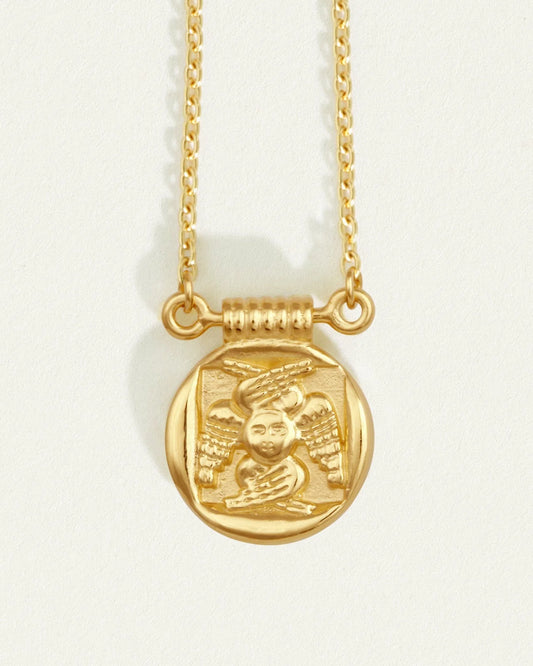 Temple of the Sun - Angelique Necklace - Gold