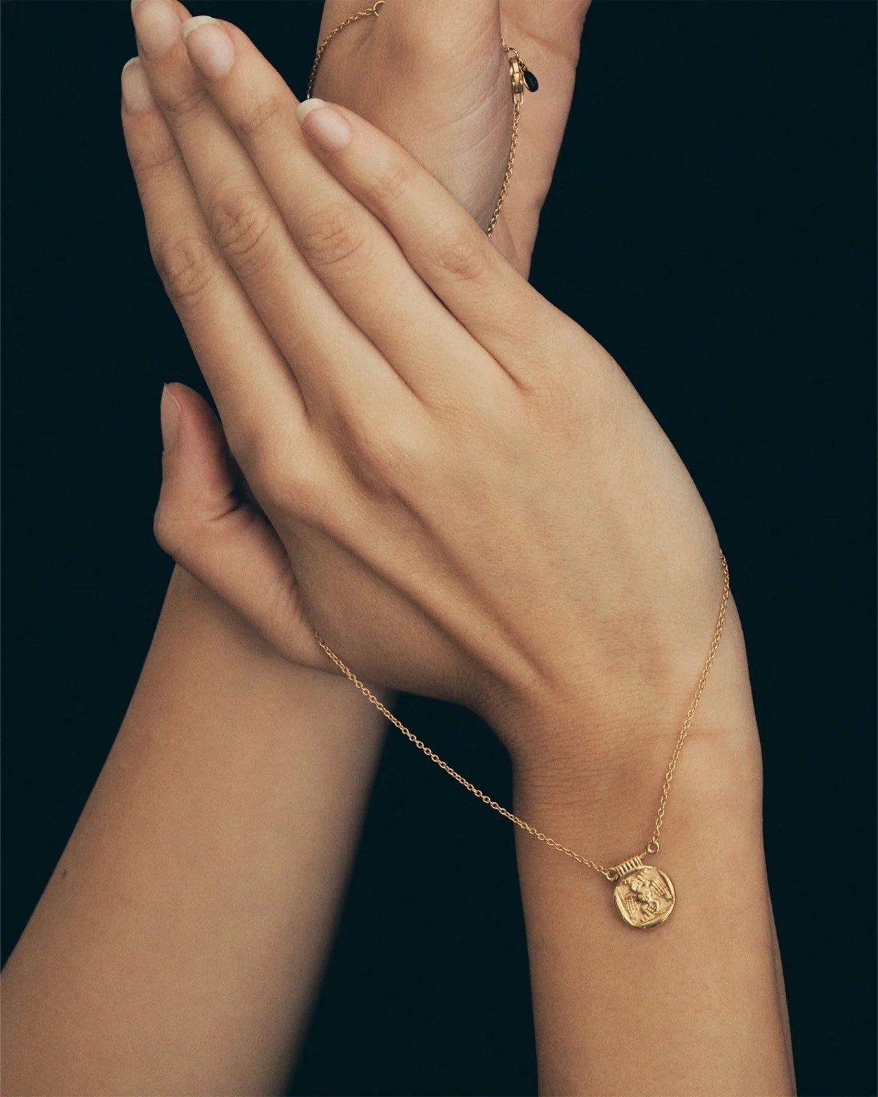 Temple of the Sun - Angelique Necklace - Gold