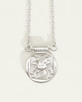Temple of the Sun - Angelique Necklace - Silver