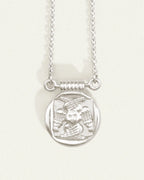 Temple of the Sun - Angelique Necklace - Silver