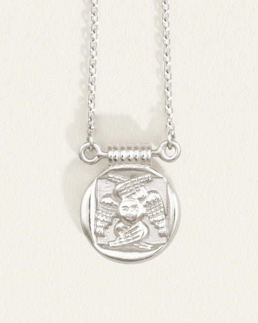 Temple of the Sun - Angelique Necklace - Silver