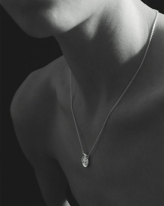 Temple of the Sun - Angelique Necklace - Silver