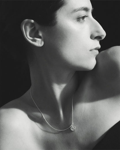 Temple of the Sun - Angelique Necklace - Silver