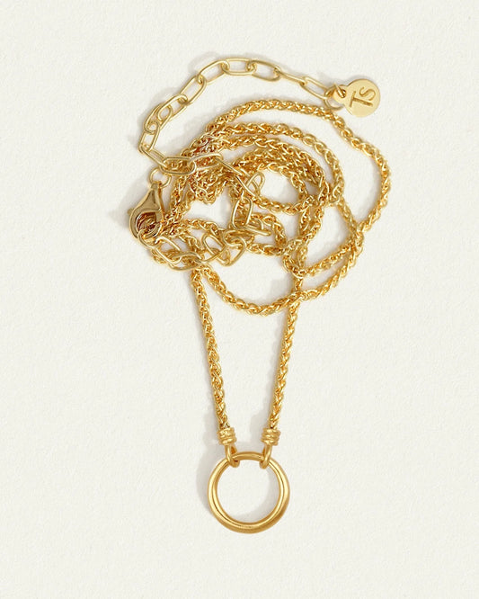 Temple Of The Sun - Anisha Necklace - Gold