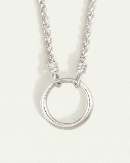 Temple Of The Sun - Anisha Necklace - Silver