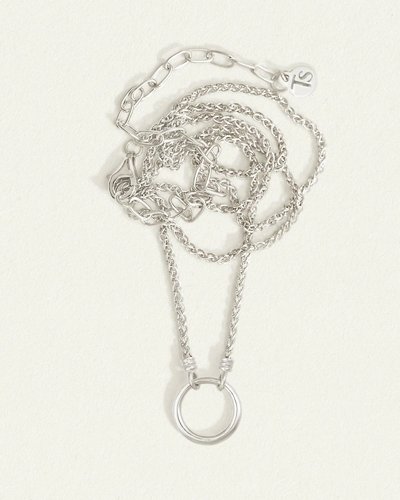 Temple Of The Sun - Anisha Necklace - Silver