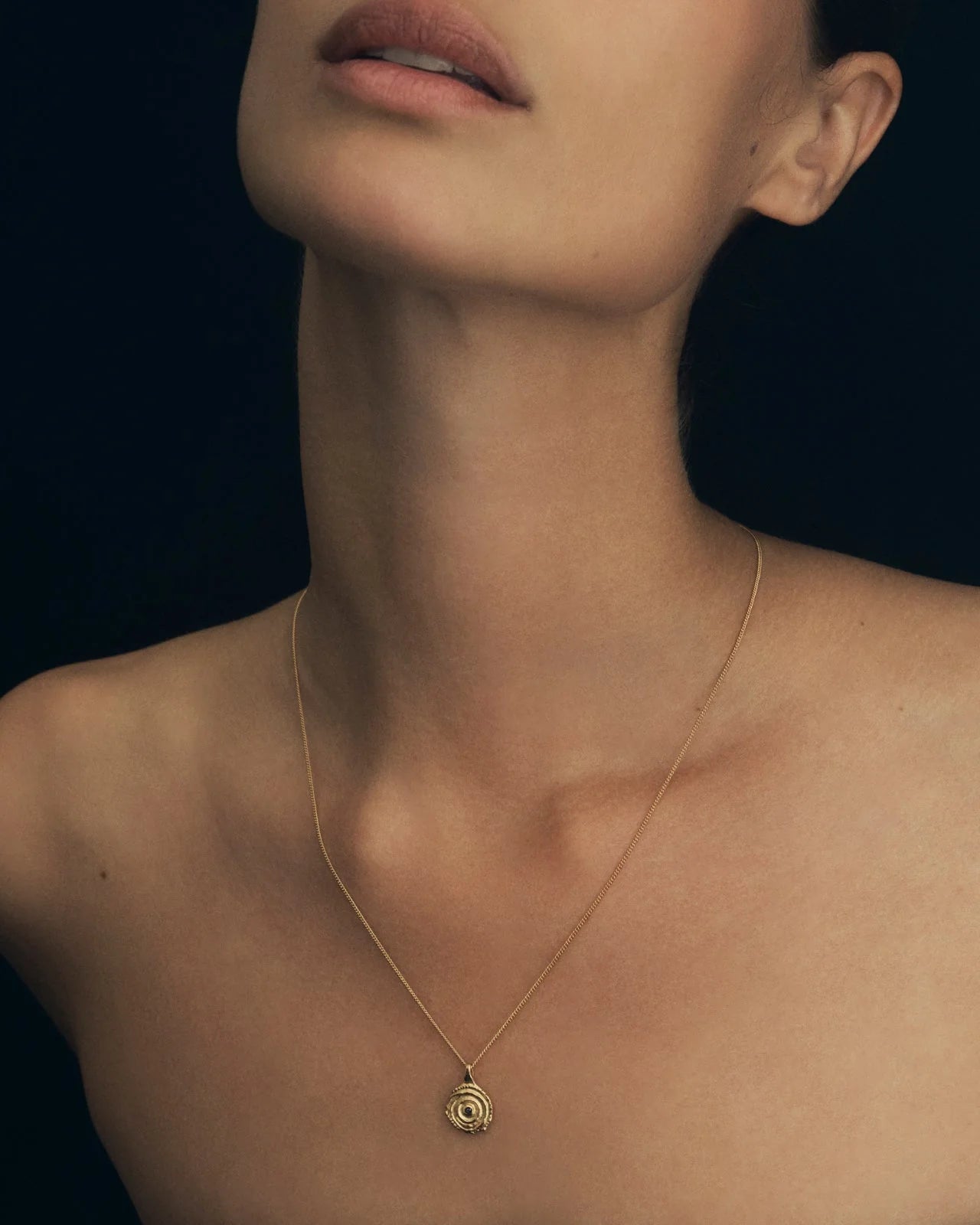 Temple Of The Sun - Aster Necklace - Gold