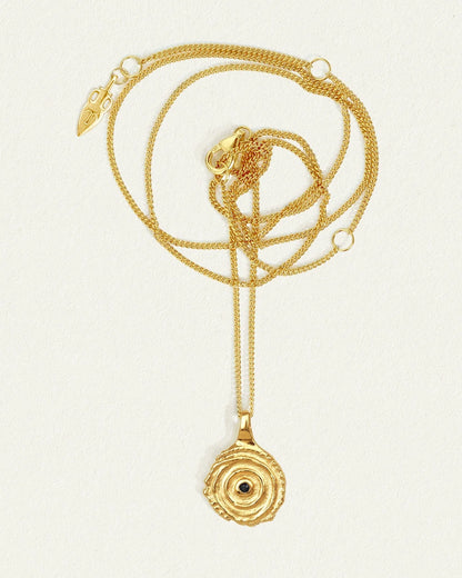 Temple Of The Sun - Aster Necklace - Gold