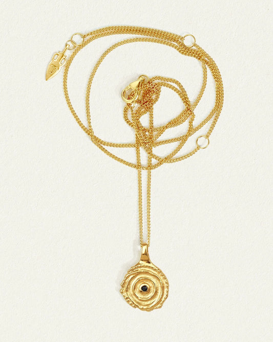 Temple Of The Sun - Aster Necklace - Gold