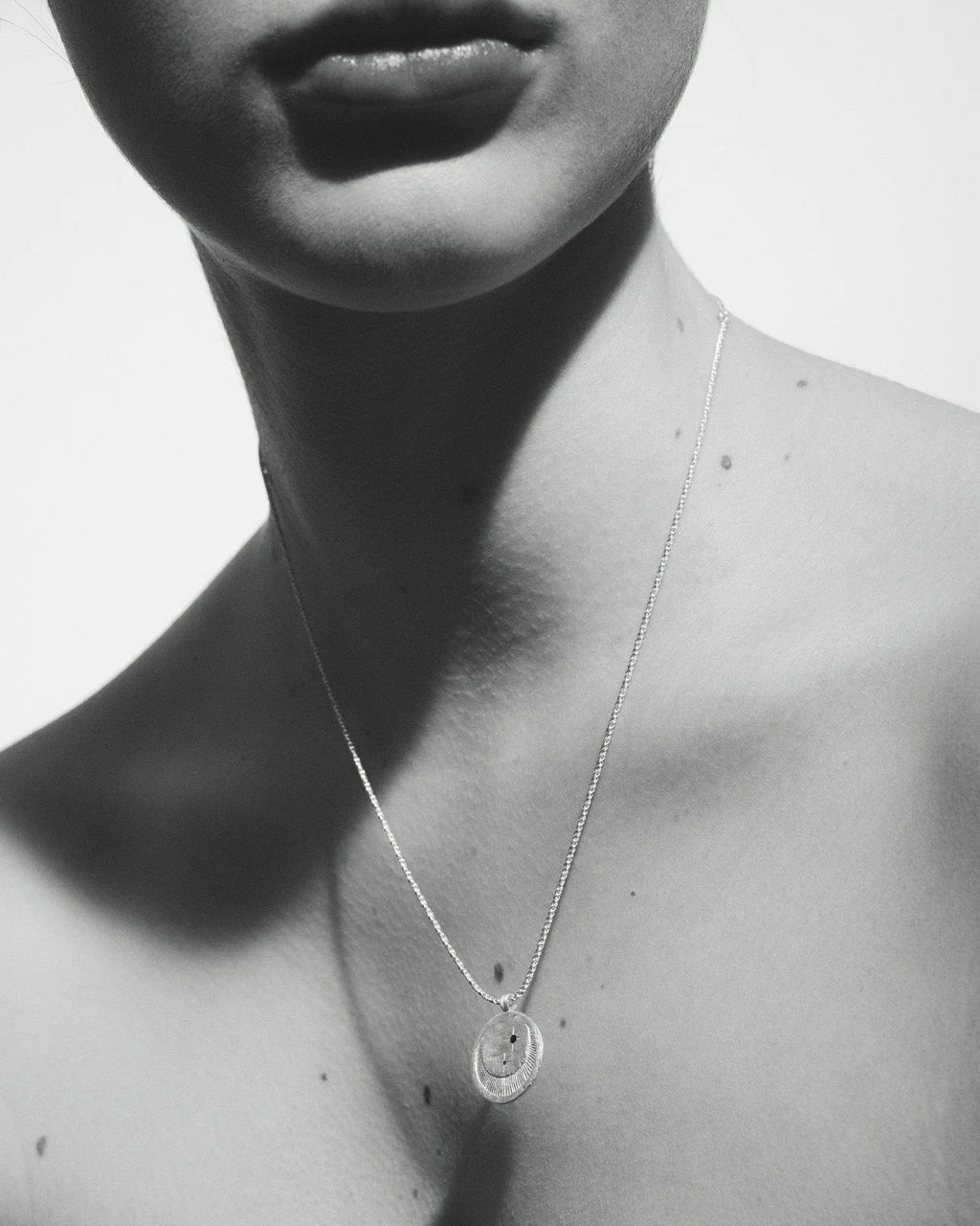 Temple Of The Sun - Celeste Necklace - Silver